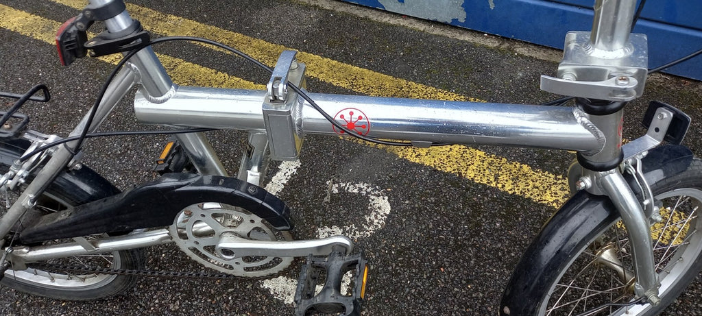 Folding Bike Kentex Silver Colour