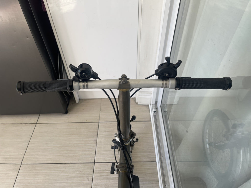 Brompton S6R Raw Lacquer Folding Bike SERVICED CONDITION ✅ FREE&FAST DELIVERY🚚