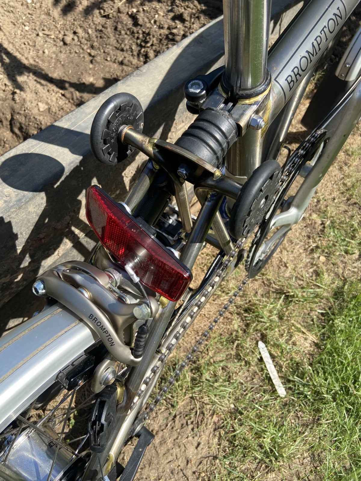 Brompton C Line 6 Speed - Raw Lacquer