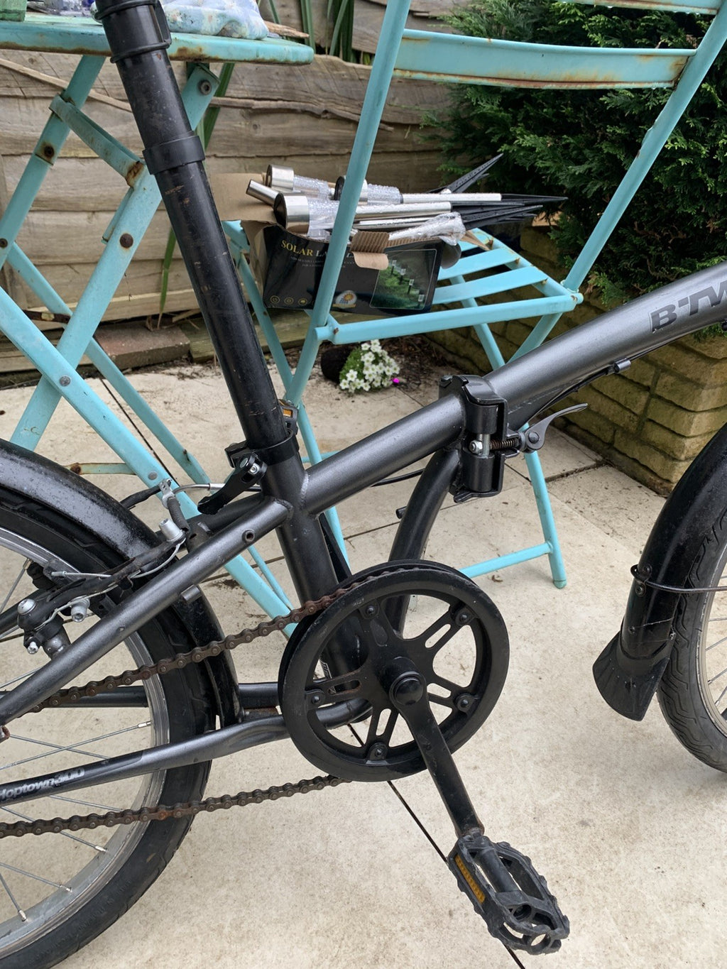 Btwin Folding Bike - 20inch - adult