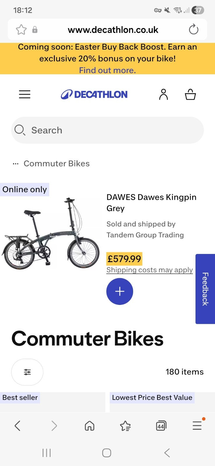 Dawes Kingpin 6061 Folding Bike
