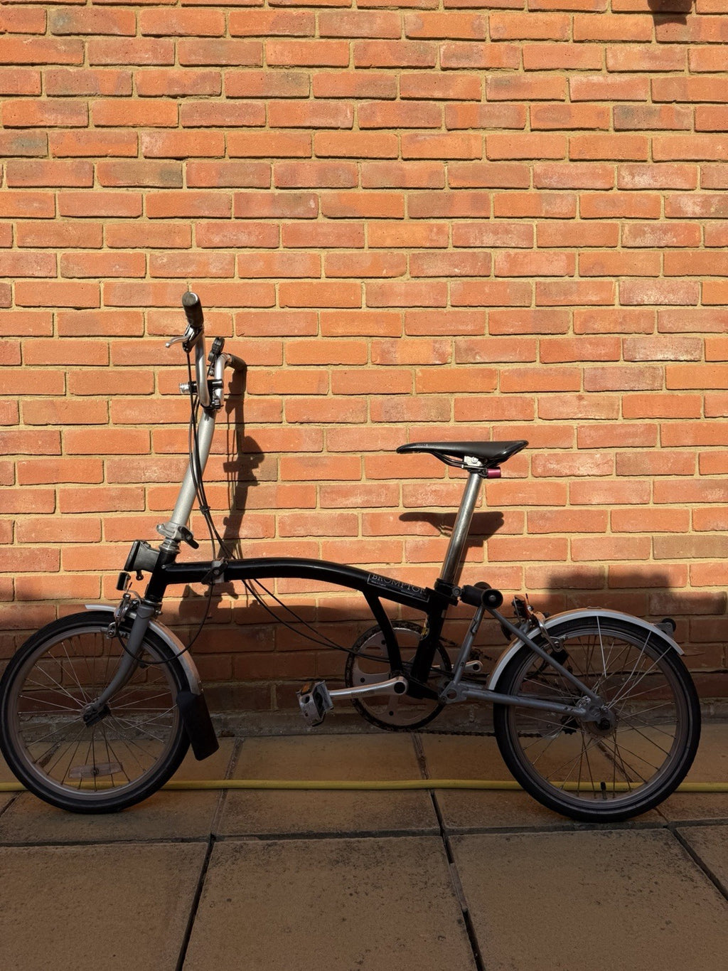 Brompton Folding Bike - Black/Silver | 3-Speed | Ready to Ride