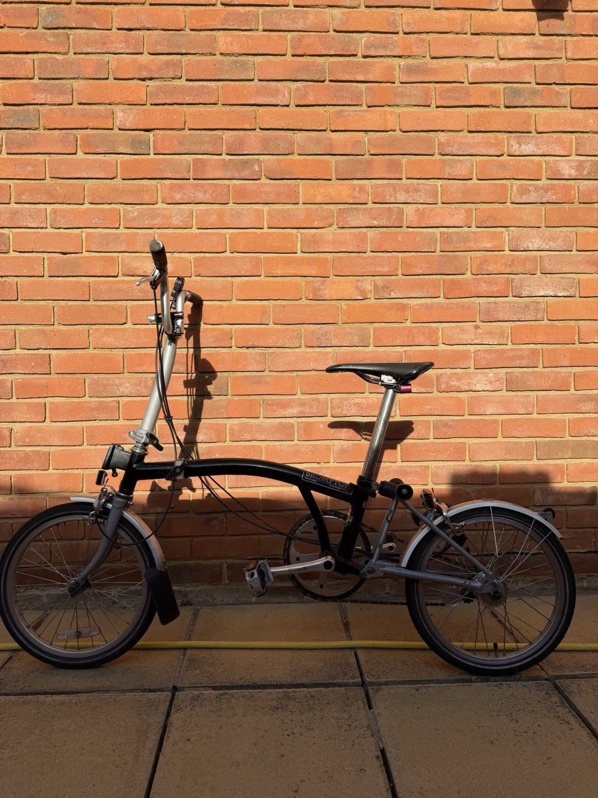 Brompton Folding Bike - Black/Silver | 3-Speed | Ready to Ride