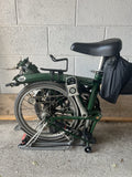 Vintage 5 Speed Brompton Bike - Green - Needs Service