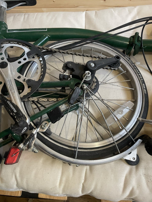 Brompton Folding Bike 3-Speed Racing Green