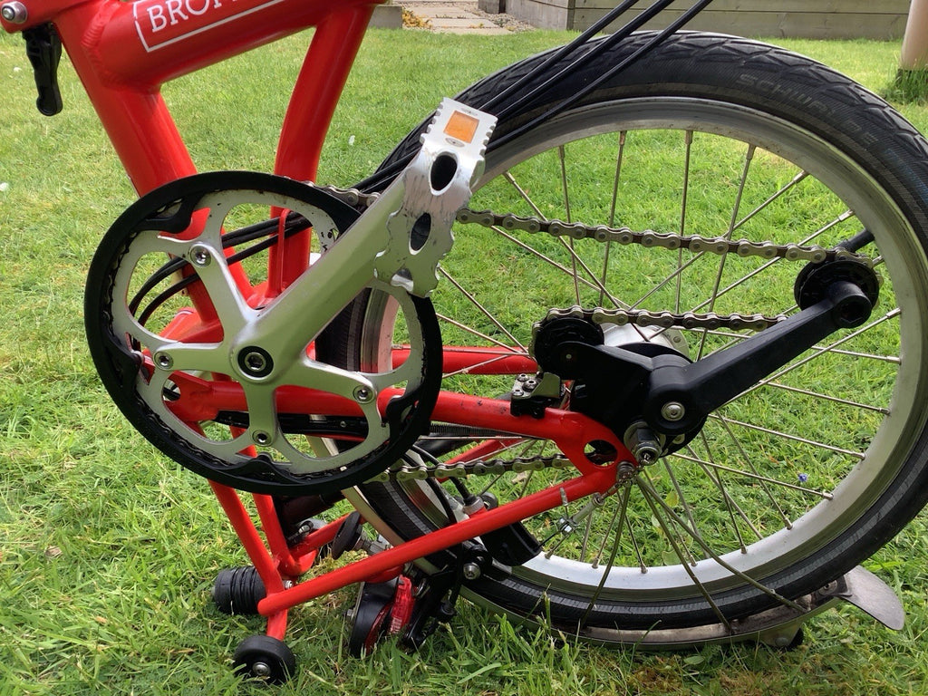 Brompton Folding Bike S-line 6-speed 2018 Model Red Excellent Condition
