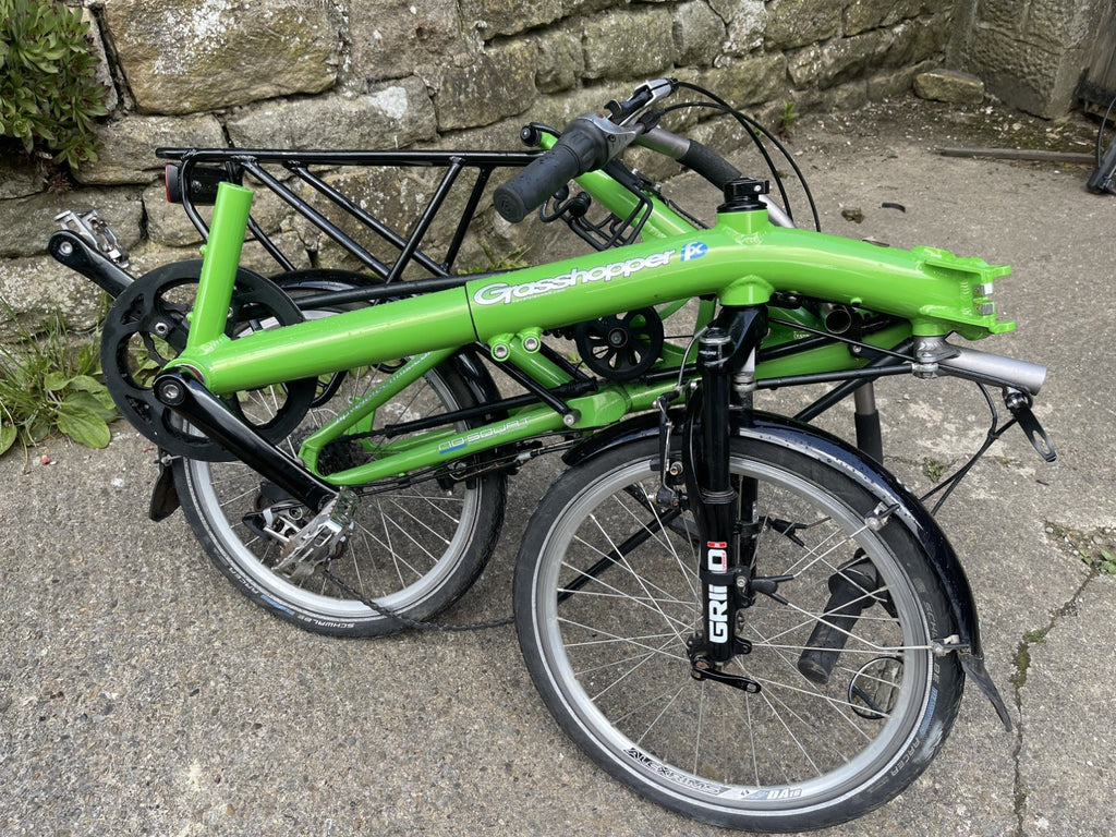 HP Velotechnik GrassHopper FX - FOLDING- Recumbent Bike - WILL SHIP