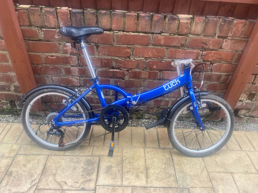 Apollo Tuck Folding Bike Lightweight Aluminium Frame 20 inch Wheels Bicycle