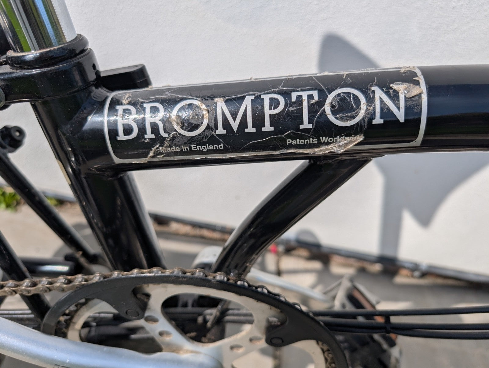 Brompton M3R folding bicycle