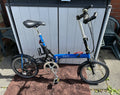Bike Friday tikit Folding Bike 20in Wheels V-Brakes Derailleur Grip Shifters