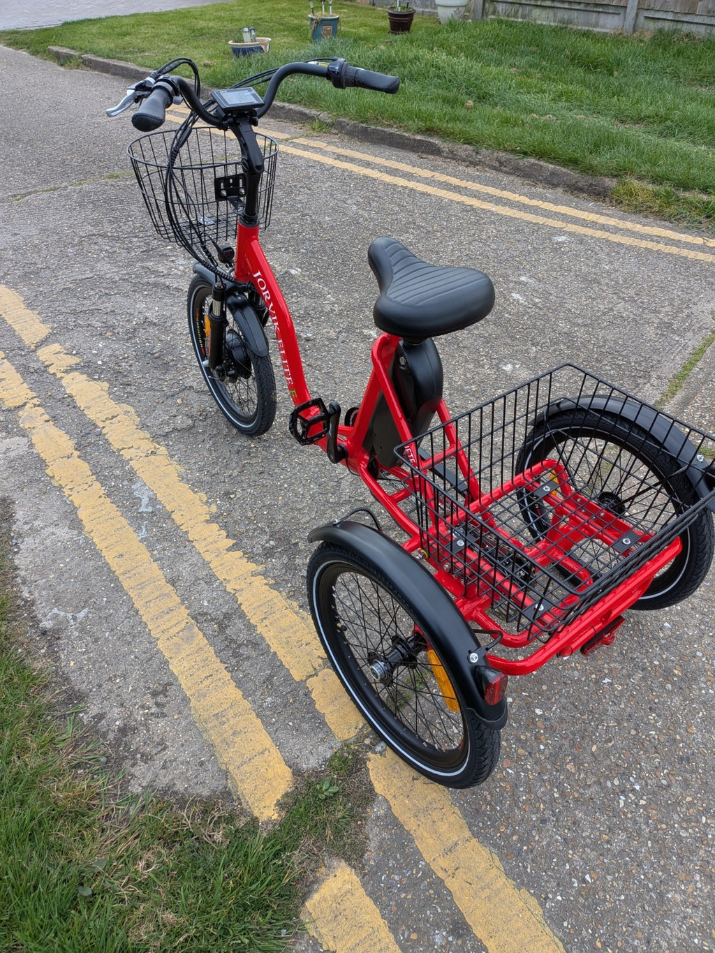 Jorvik Folding Electric Tricycle Electric Trike,Only 55 mls Usage,Free Delivery