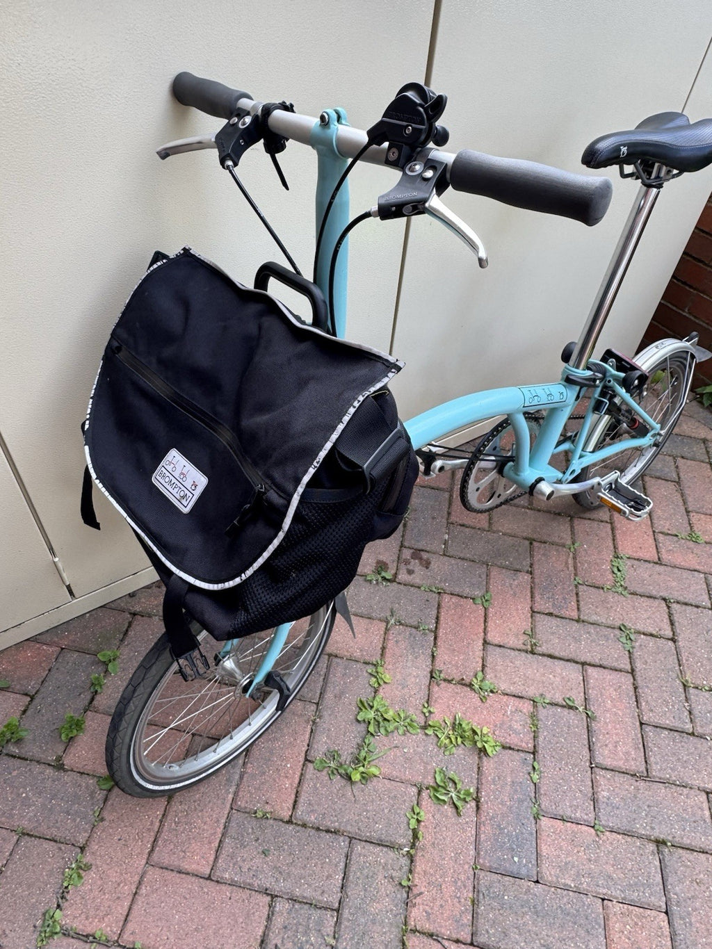 Brompton Folding Bike 2-Speed With Accessories In Great Condition