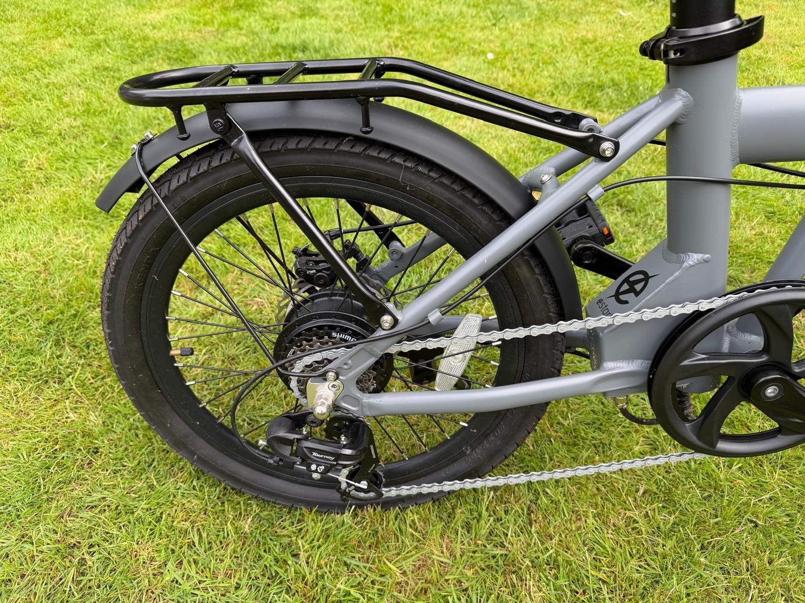 Estarli e20 folding bike grey