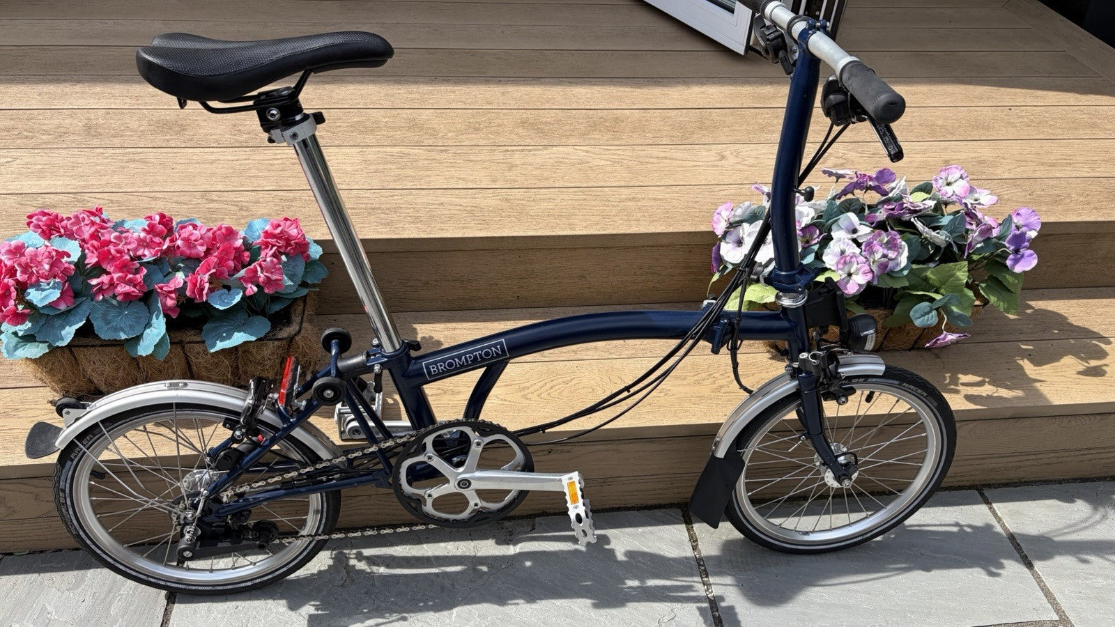 Brompton C Line With Dynamo Lighting - Genuine hardly used