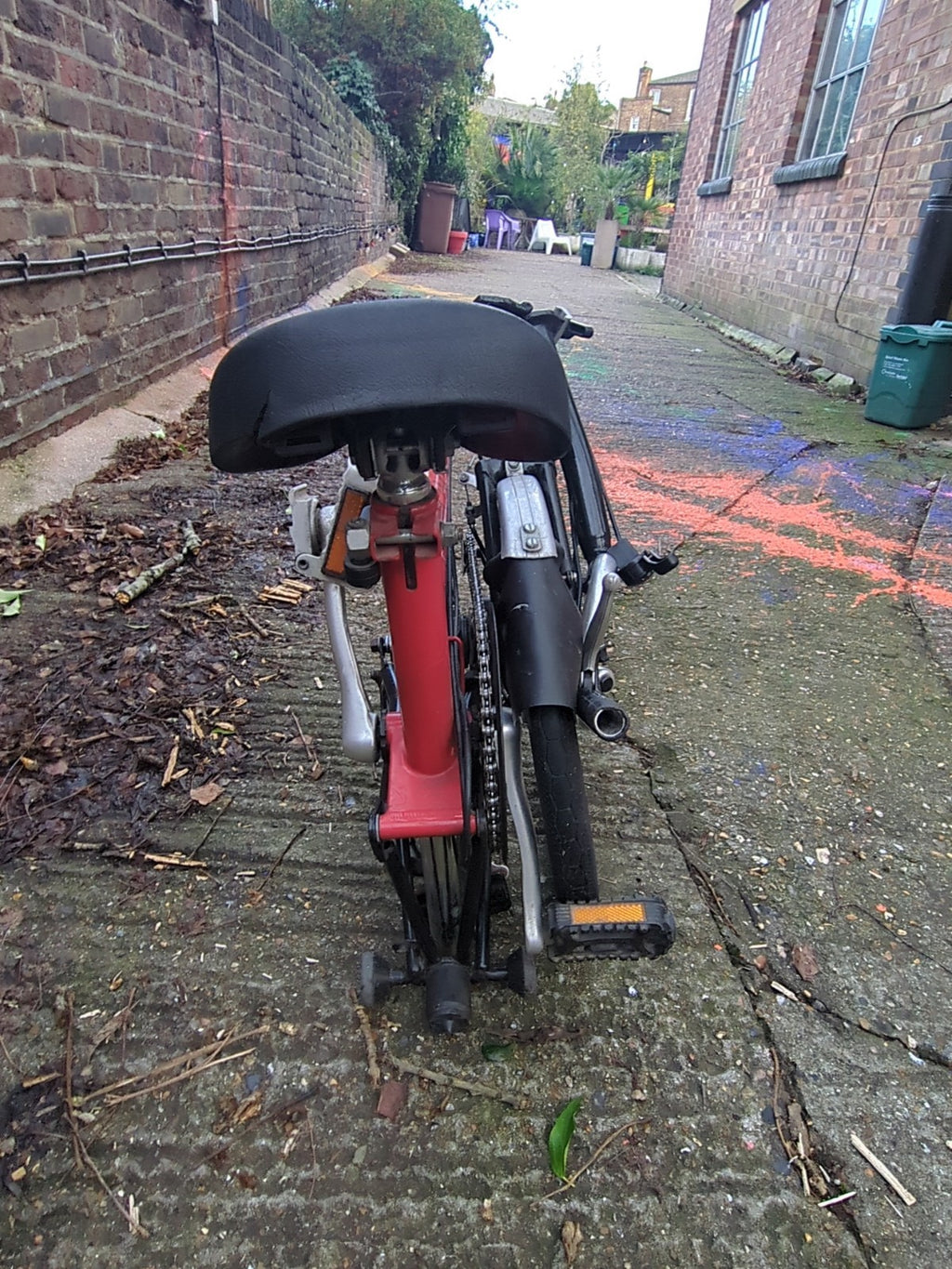 Brompton L5, 1997, Folding Bike, Excellent Condition, Red, Sturmey Archer