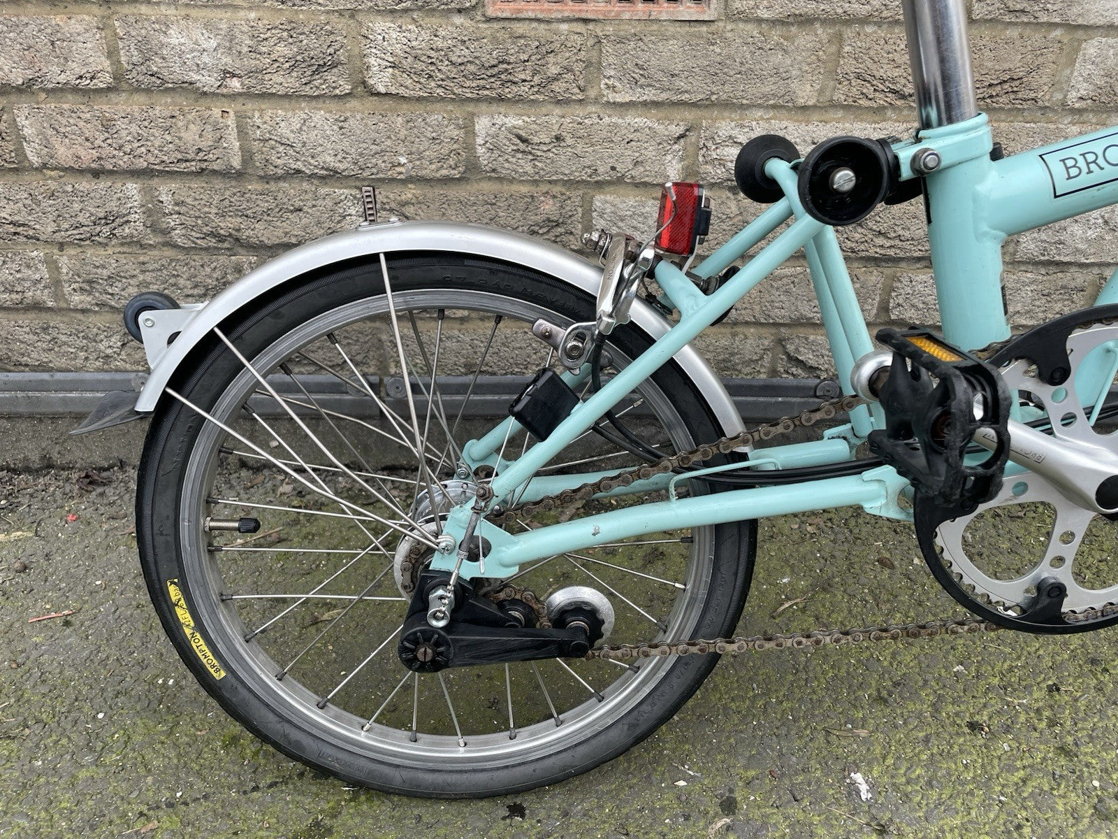 Brompton M3L Torquise Folding