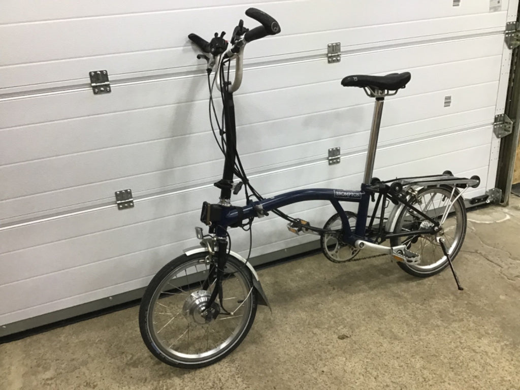 Brompton H Type 6 Speed with NANO Electric Conversion. Fully working. SUPERB!