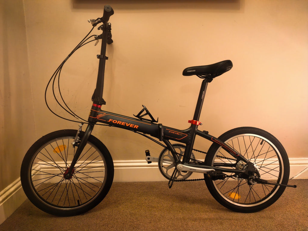 Forever adult folding bicycle  20" - Black