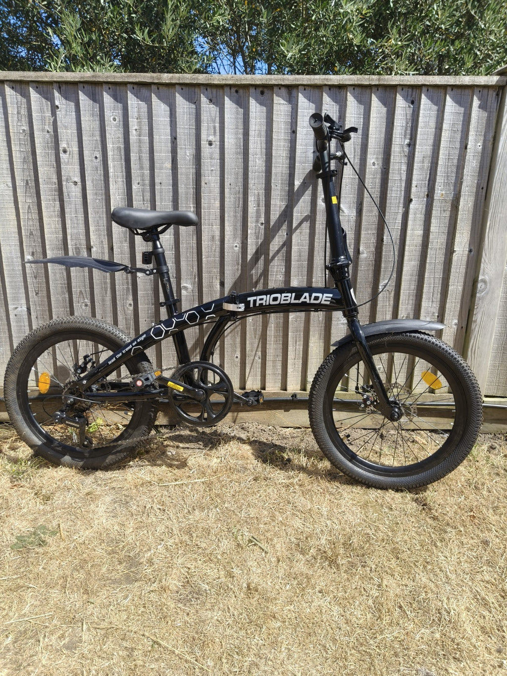 Trioblade 20-inch Folding Bicycle Adults 7-Speed Variable Foldable Bike Commuter