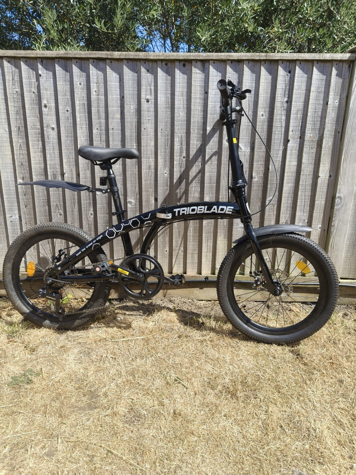 Trioblade 20-inch Folding Bicycle Adults 7-Speed Variable Foldable Bike Commuter