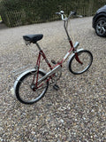 Universal Folding Ladies Cycle Red Bike