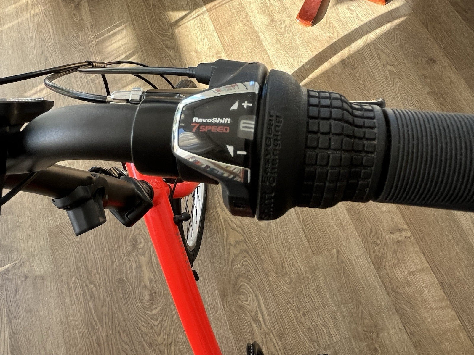 Oxylane 500 Folding Bike - Red