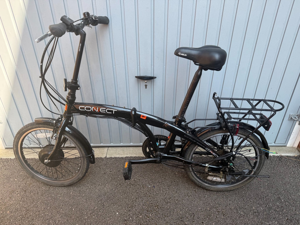 Unisex Mens Womens Black Aluminium Coyote Folding Bike - Spares Repair