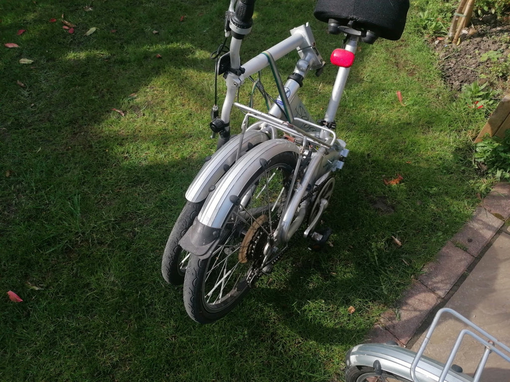 2  Viking Safari Native Folder SE , Alloy frame 20" 6-Speed Folding Bikes Silver