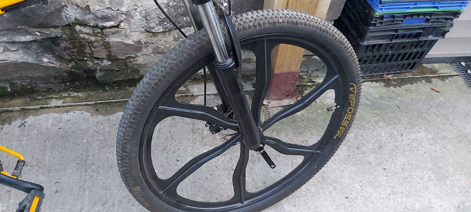 rare foldable mountain bike