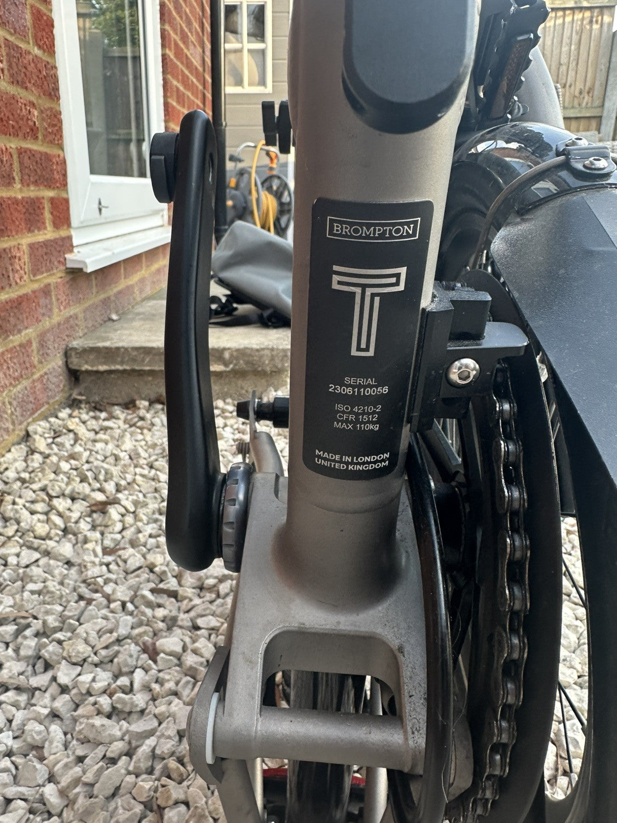 Brompton T Line M bar  4speed Extended Seatpost