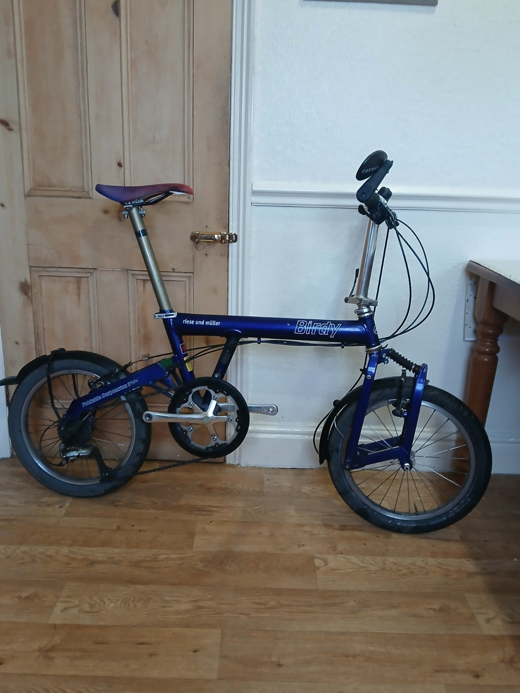 Reise & Muller Birdy Blue Folding Bike