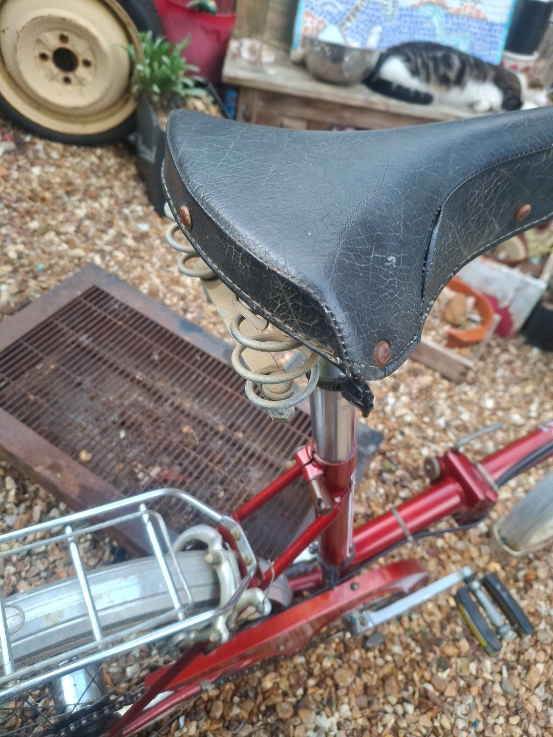 Elswick Vintage Folding Bicycle English Model All Original Project