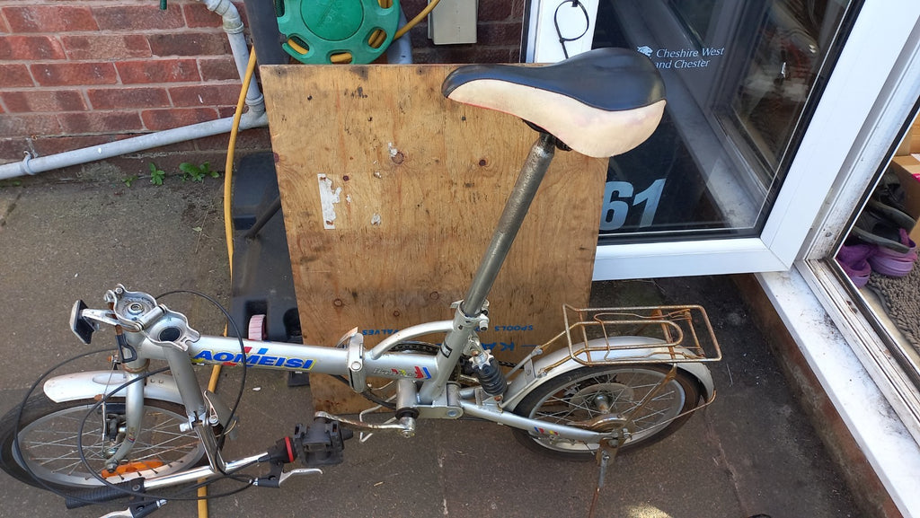 Aomeisi Folding Bike 5-Speed Suspension
