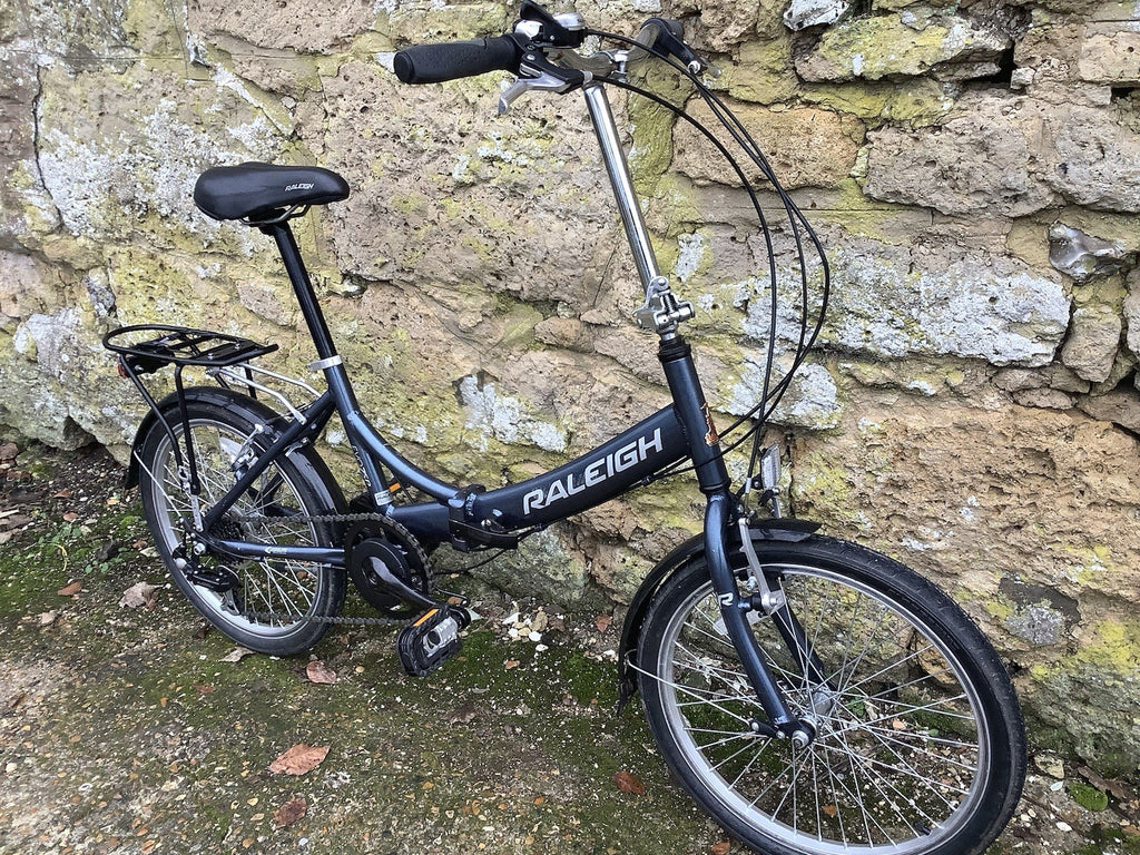 RALEIGH EVO 7SP FOLDING CYCLE - Trigger shift -  UK DELIVERY