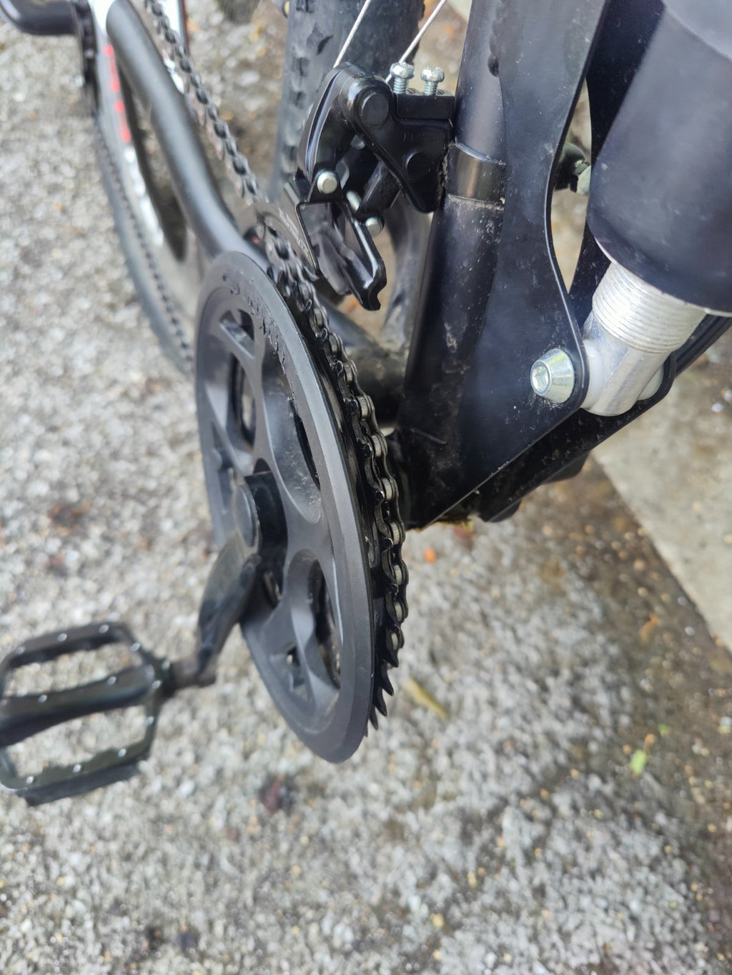 Trioblade 650B Folding MTB 21 Speed Full Suspension Disc Brakes - Needs Repair