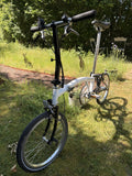 brompton folding bike 3 speed