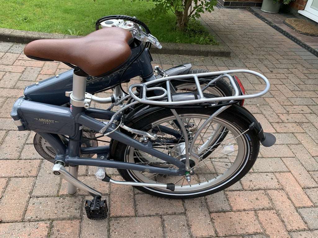 Bickerton Argent 1707 Folding Bike, Rear Rack Mudguards 7 Spd hub gear