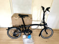 Brompton C Line, 2026  Black, Black Ed, Mid Handlebar NEW