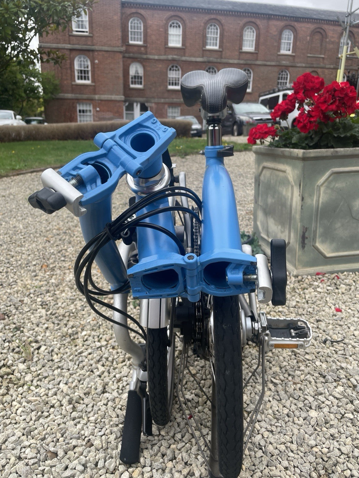 Brompton M6L-X Superlight Titanium 6 Speed - Tempest Blue - Excellent Condition