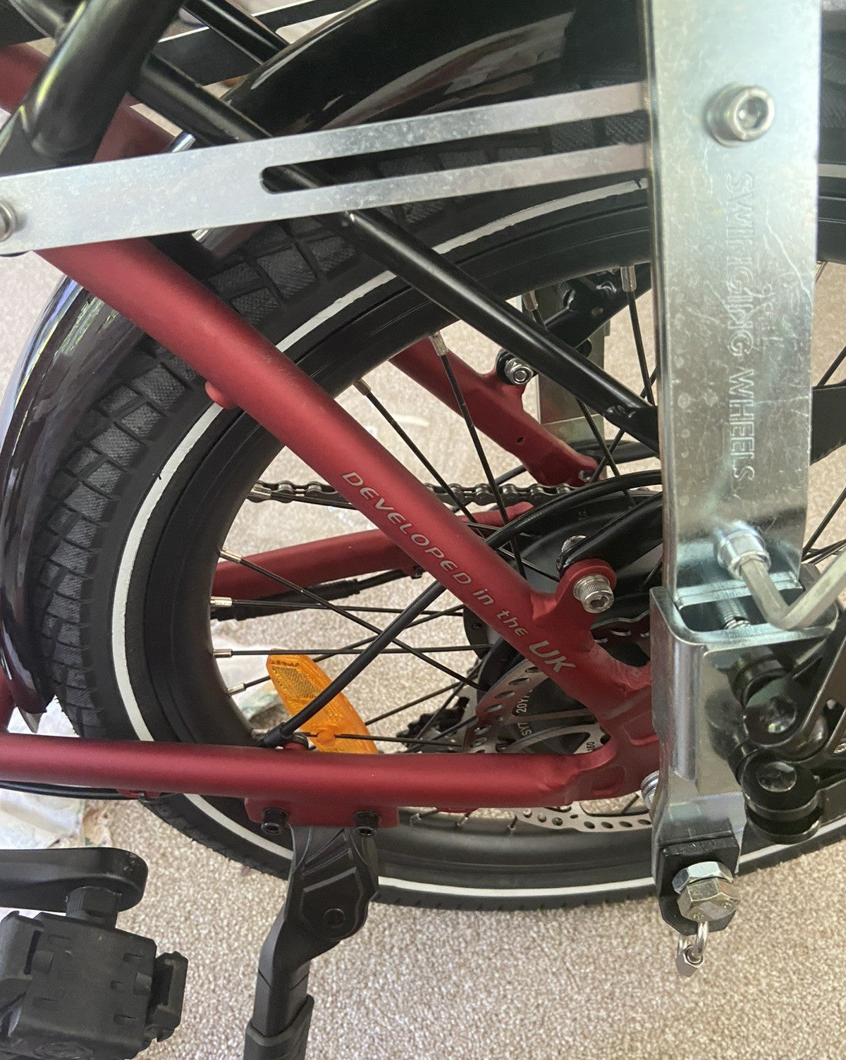 BIKE TO TRICYCLE CONVERSION KIT-DUTCH ENGINEERED- SWINGINGWHEELS/DOUBLE TWELVES