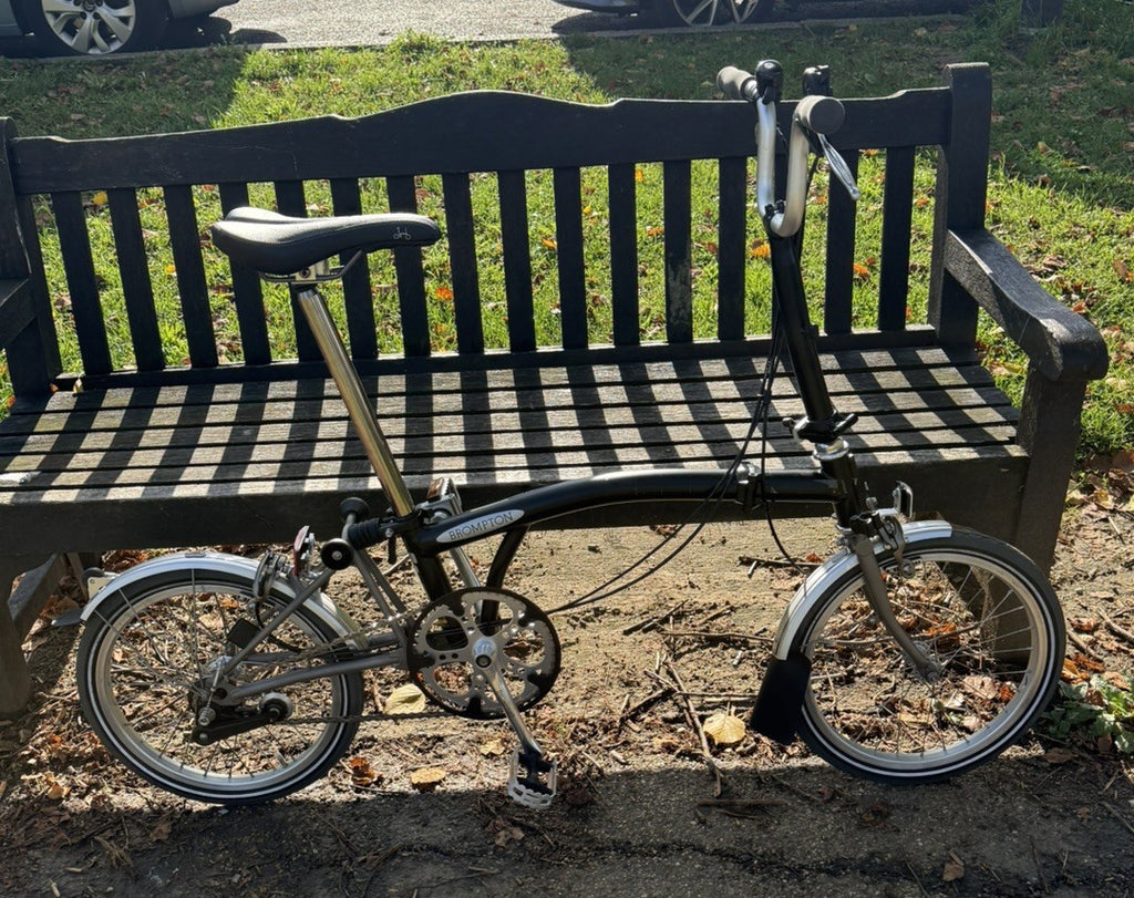 Brompton S3L-X Superlight Titanium Ti Urban Low Folding Bicycle - Ridden once!