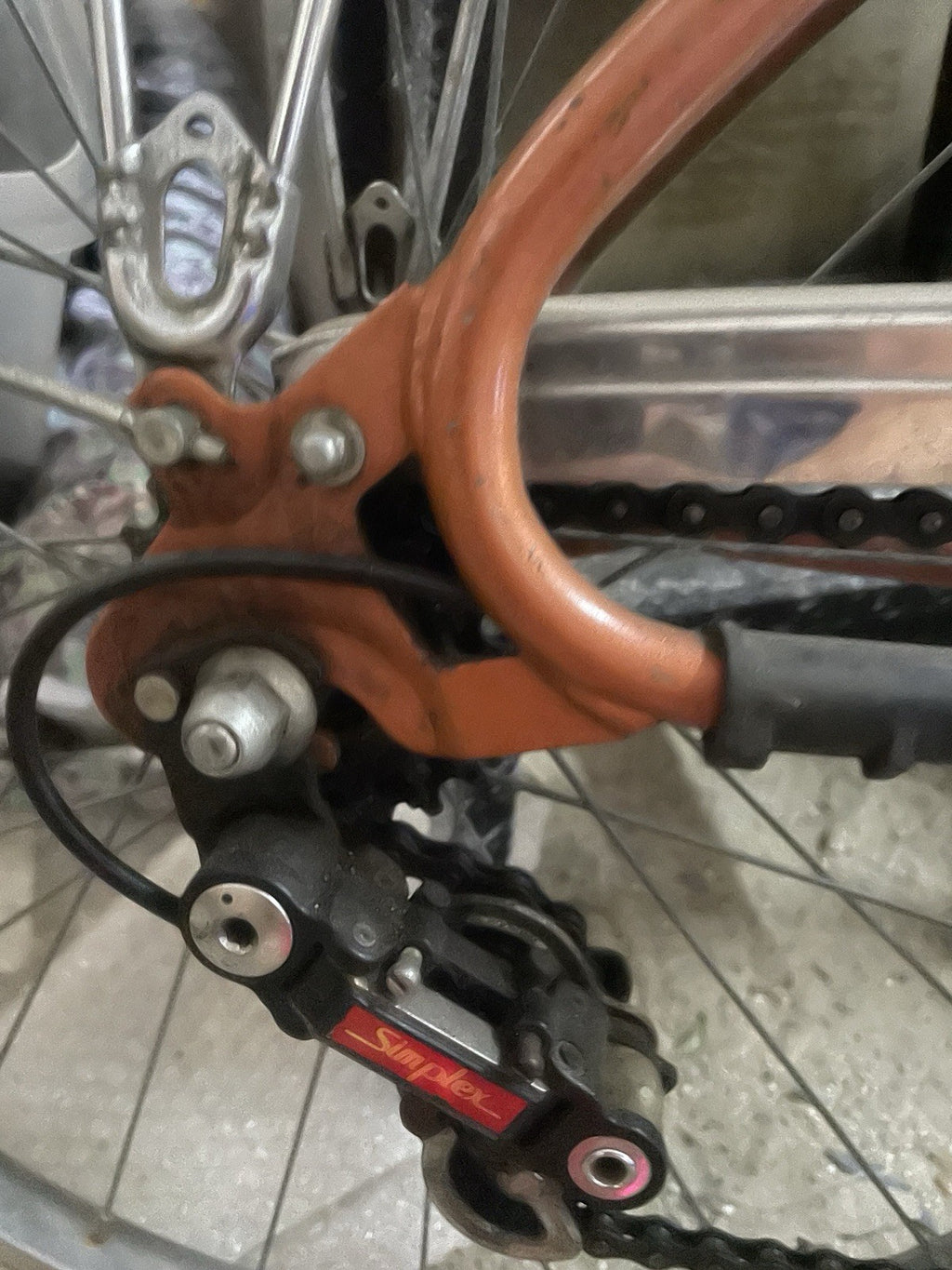 Peugeot Vintage Folding Shopper Bike 1972 Steel Frame collection N4 London