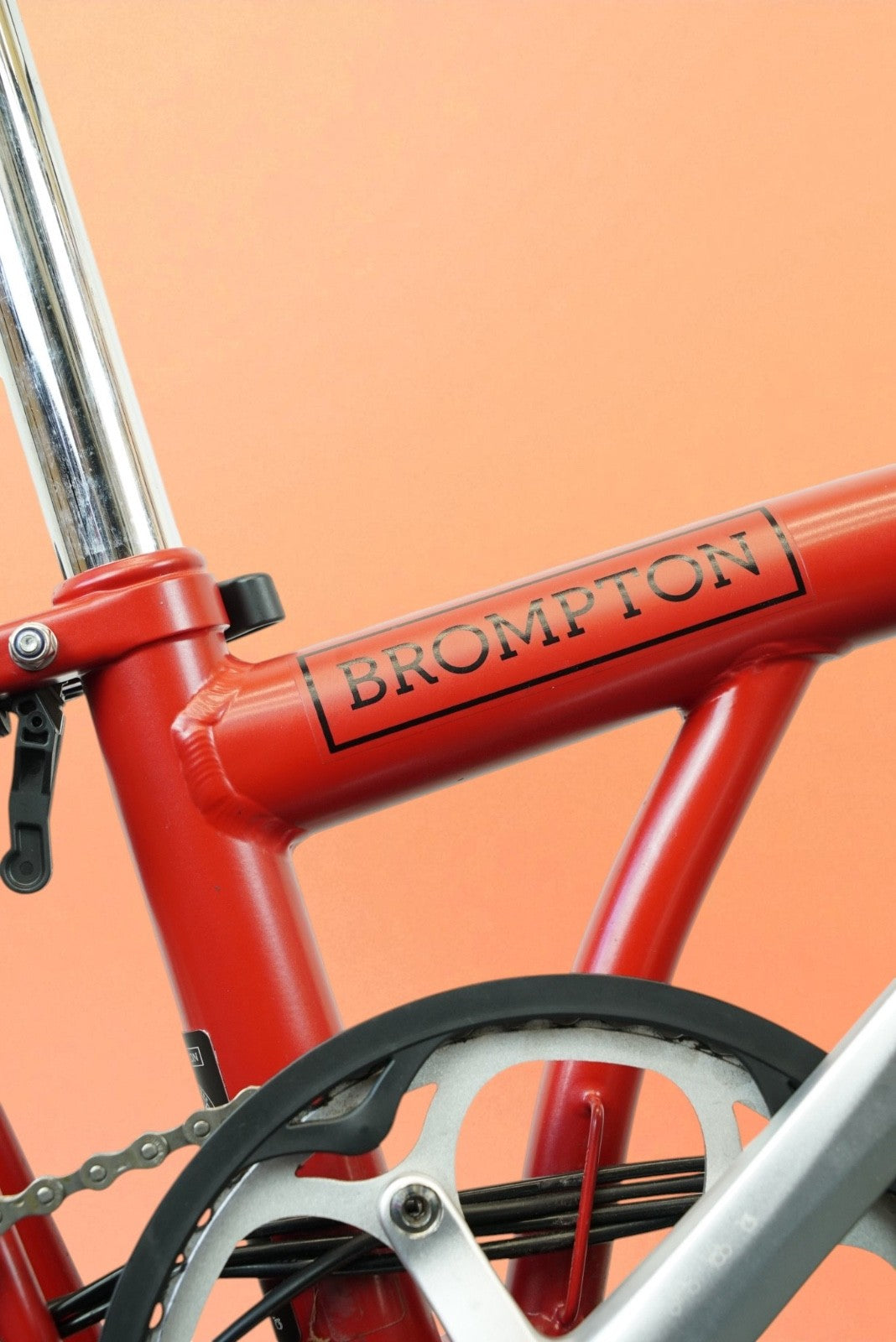 Brompton M6L (C Line Explore) - Dynamo Lights - Red