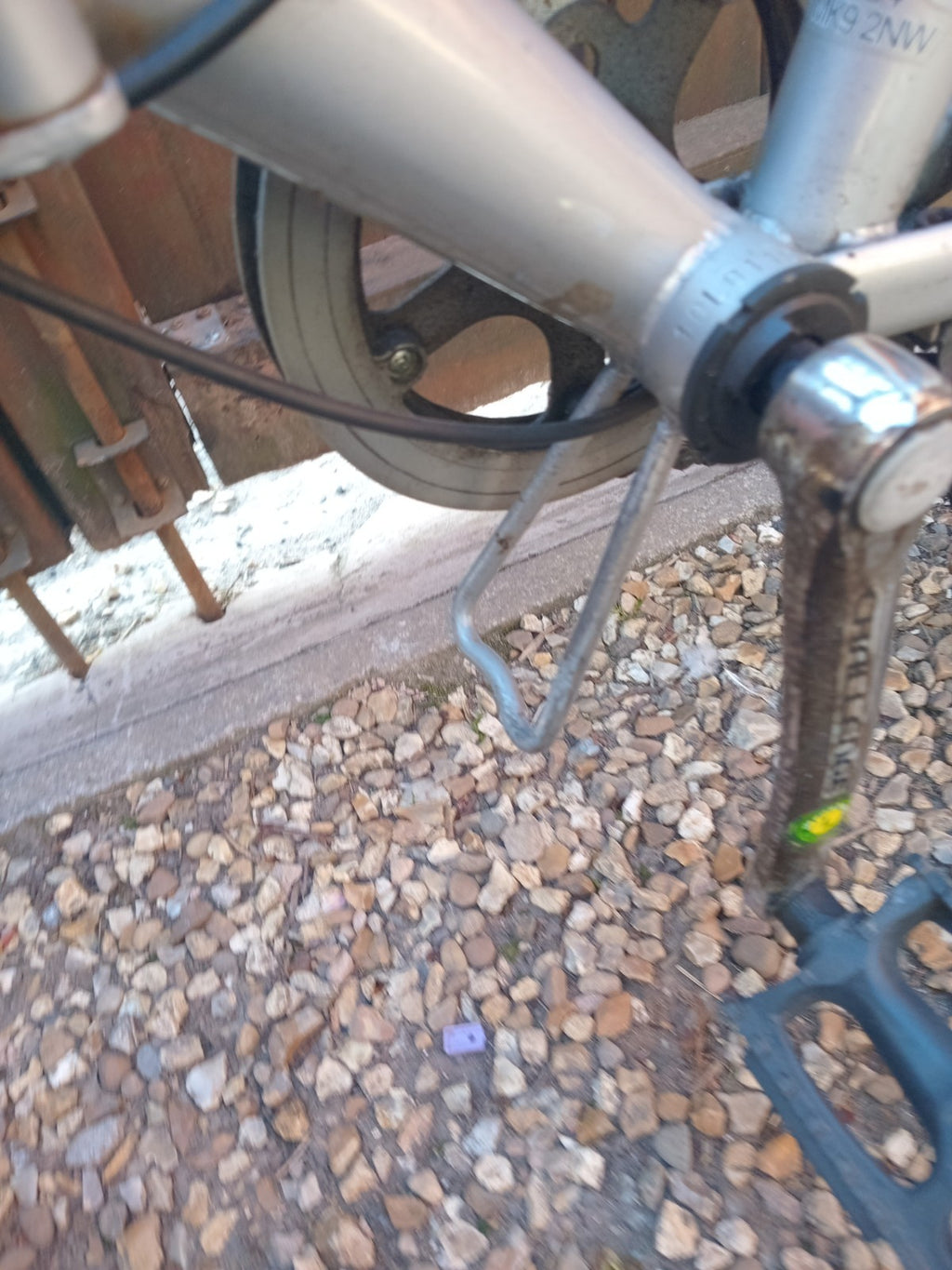 Challenge Gauntlet folding bike, 20"wheels ,with Bag, lock,and rear rack