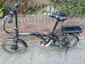 Ecosmo 20AF09BL 20" Wheel 12kg Lightweight Alloy Folding City Bicycle - Black