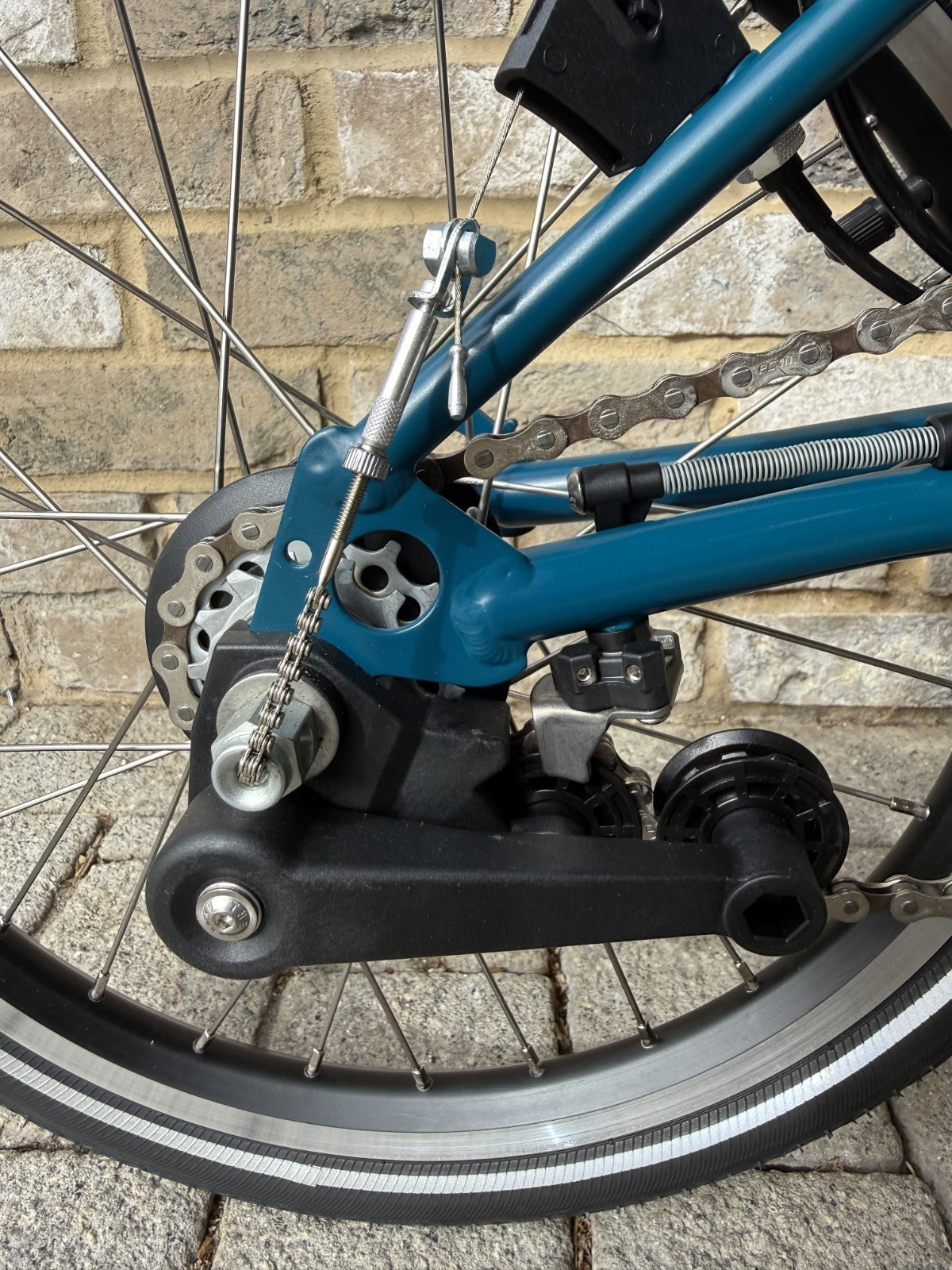 Brompton Ocean Blue C Line Explore Low S6E - WORLDWIDE SHIPPING - A+ Condition