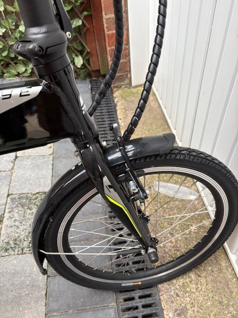 CARRERA CROSSCITY E FOLDING BIKE USED ONCE IN EXCELLENT CONDITION