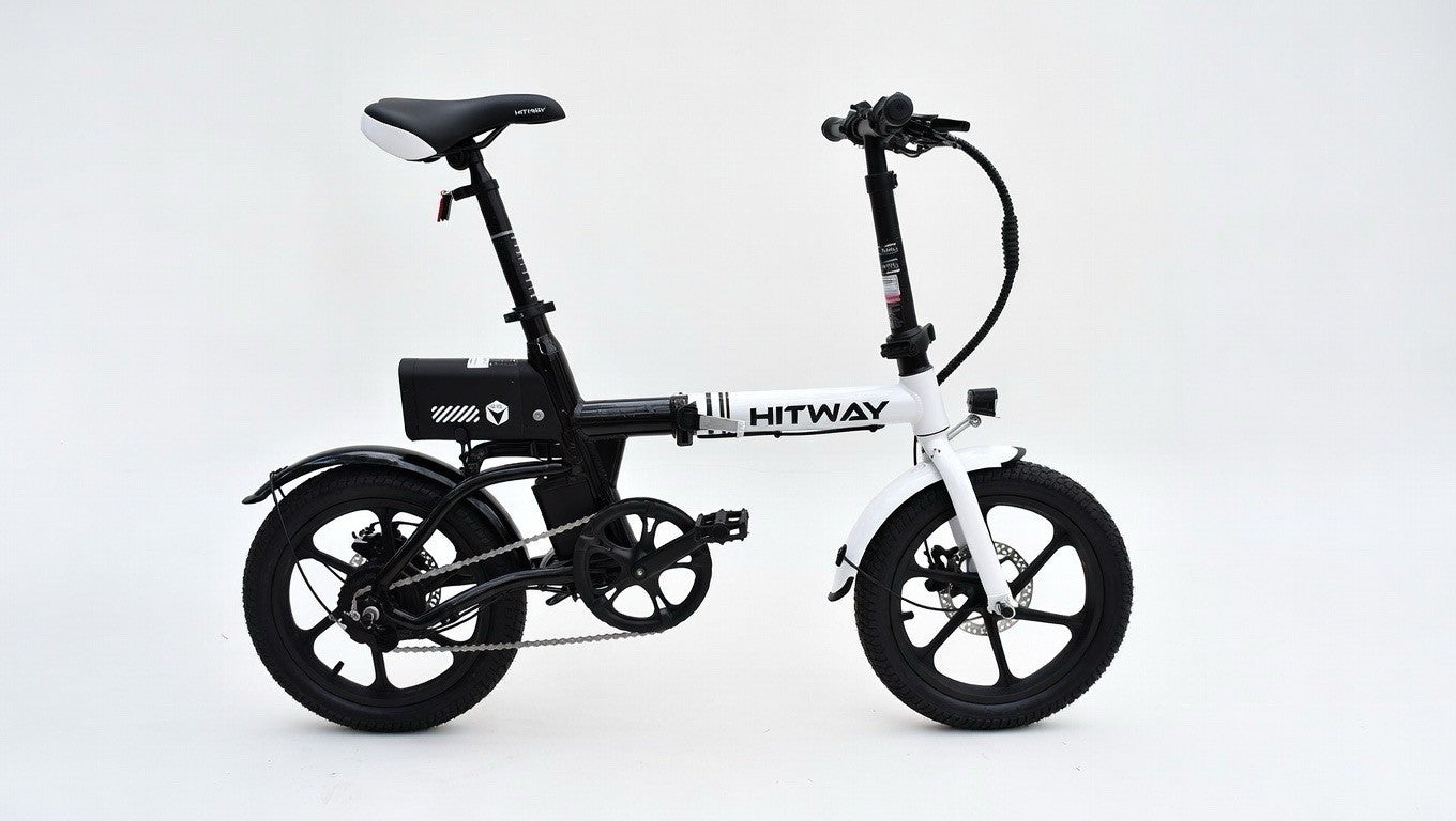 HITWAY BK35 16" Folding Electric Bike 250W 36V Lightweight City E‑Bike UK Legal
