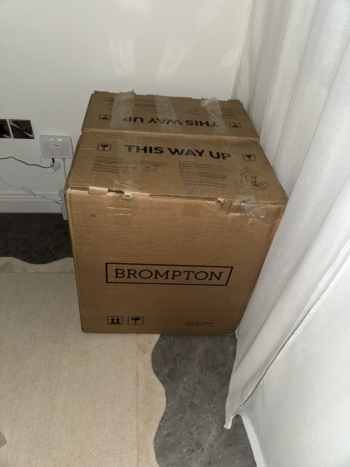 Brompton C Line 12 Speed Mid Bar Matt Black 2026 New Never Used In Box