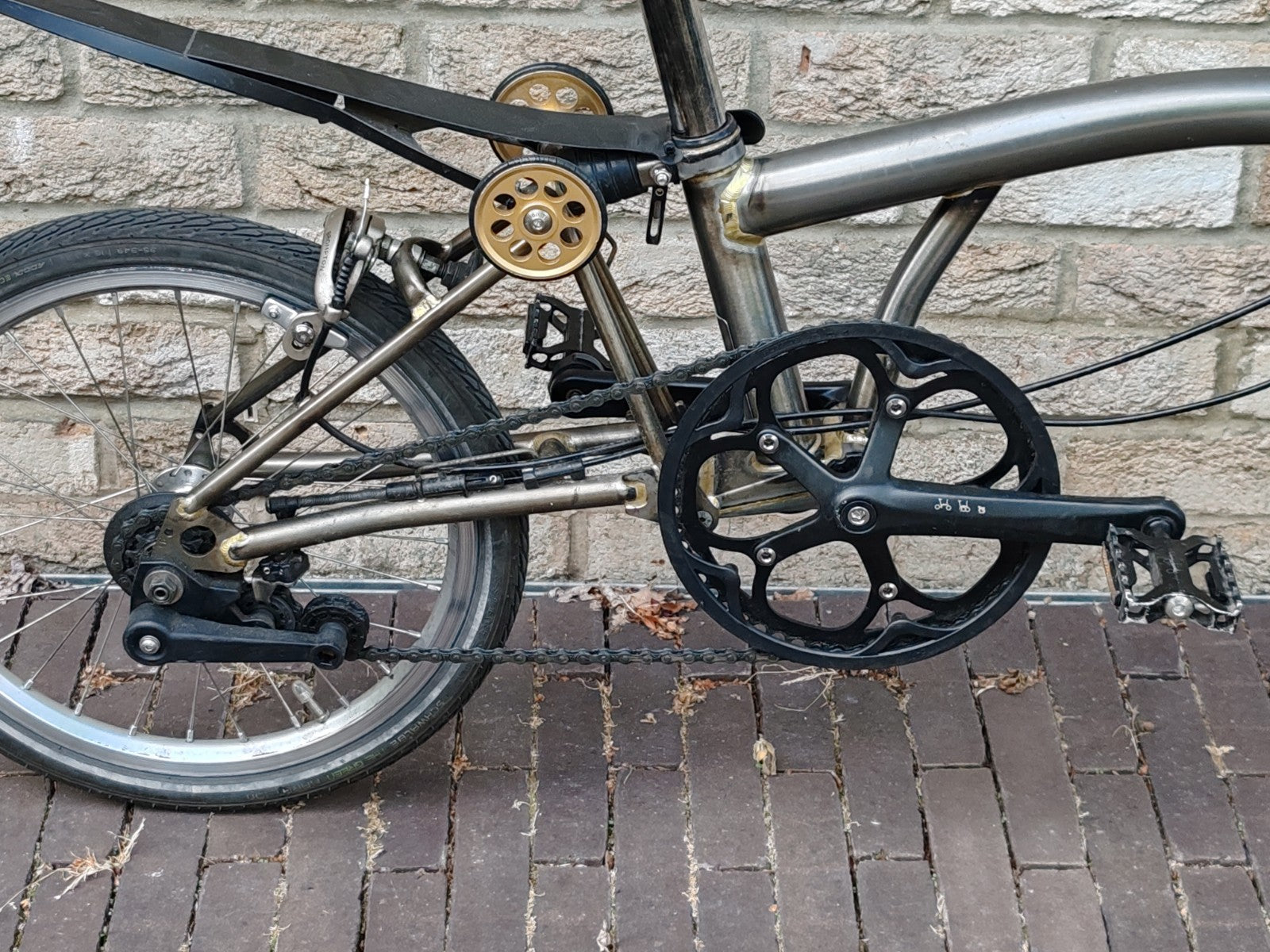 Brompton S2L Raw Lacquer 2 Speed Lightweight Upgraded Folding Bike